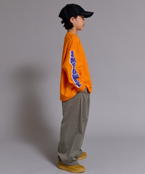 PAIRMANON STREET(ペアマノンストリート)の「【90-160cm】タック ツイル トラウザー パンツ 【PAIRMANON STREET】(その他パンツ・キッズ・グレー/ネイビー/ブラウン/ブラック系その他・130/100/120/110/90/160/150/140)」の11枚目の写真