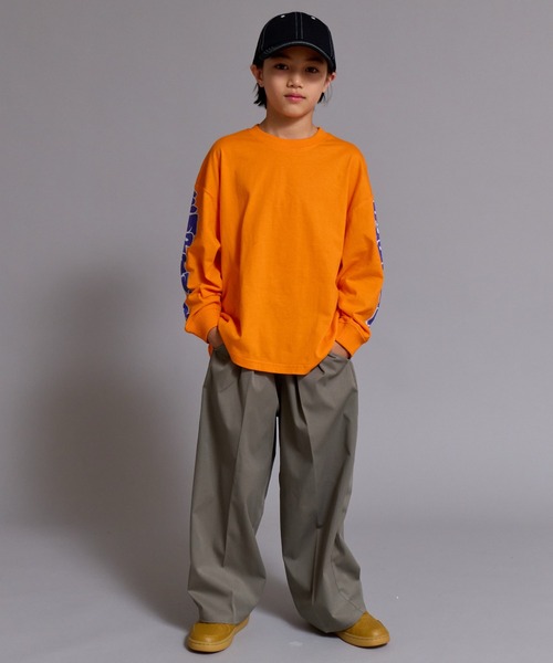 PAIRMANON STREET(ペアマノンストリート)の「【90-160cm】タック ツイル トラウザー パンツ 【PAIRMANON STREET】(その他パンツ・キッズ・グレー/ネイビー/ブラウン/ブラック系その他・130/100/120/110/90/160/150/140)」の12枚目の写真