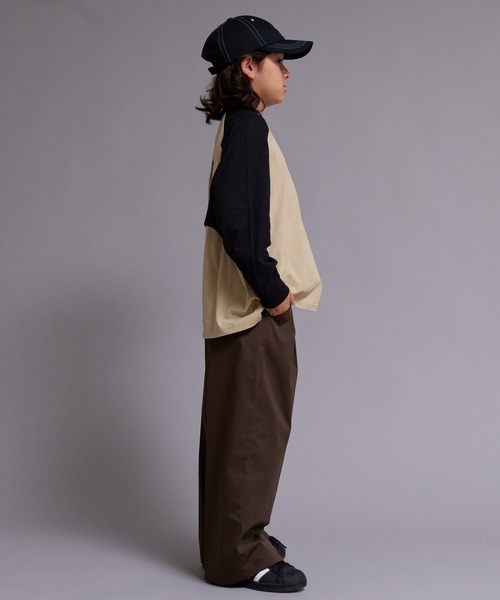 PAIRMANON STREET(ペアマノンストリート)の「【90-160cm】タック ツイル トラウザー パンツ 【PAIRMANON STREET】(その他パンツ・キッズ・グレー/ネイビー/ブラウン/ブラック系その他・130/100/120/110/90/160/150/140)」の15枚目の写真