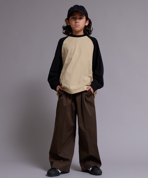 PAIRMANON STREET(ペアマノンストリート)の「【90-160cm】タック ツイル トラウザー パンツ 【PAIRMANON STREET】(その他パンツ・キッズ・グレー/ネイビー/ブラウン/ブラック系その他・130/100/120/110/90/160/150/140)」の16枚目の写真