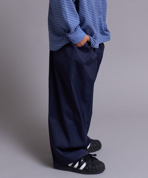 PAIRMANON STREET(ペアマノンストリート)の「【90-160cm】タック ツイル トラウザー パンツ 【PAIRMANON STREET】(その他パンツ・キッズ・グレー/ネイビー/ブラウン/ブラック系その他・130/100/120/110/90/160/150/140)」の17枚目の写真
