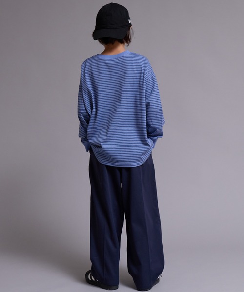 PAIRMANON STREET(ペアマノンストリート)の「【90-160cm】タック ツイル トラウザー パンツ 【PAIRMANON STREET】(その他パンツ・キッズ・グレー/ネイビー/ブラウン/ブラック系その他・130/100/120/110/90/160/150/140)」の18枚目の写真