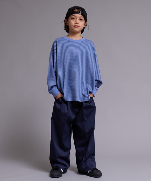 PAIRMANON STREET(ペアマノンストリート)の「【90-160cm】タック ツイル トラウザー パンツ 【PAIRMANON STREET】(その他パンツ・キッズ・グレー/ネイビー/ブラウン/ブラック系その他・130/100/120/110/90/160/150/140)」の20枚目の写真