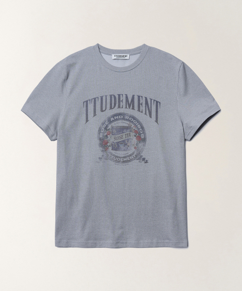 TTUDEMENT(トュードメント)の「TEA CAN GRAPHIC T-SHIRT_LIGHT GREY(Tシャツ/カットソー・レディース・その他・FREE)」の3枚目の写真