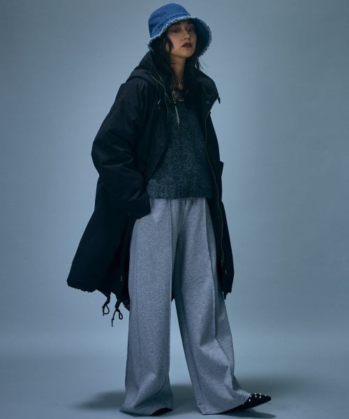 GEVS.（ジェイヴィス）の「モッズコート＜大きいサイズ有＞GEVS.（ダッフルコート・レディース・ブラック/カーキ・L/M/5L/4L/3L/LL）」の13枚目の写真