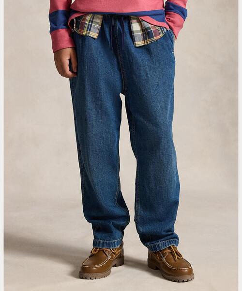 POLO RALPH LAUREN CHILDRENSWEAR（ポロ ラルフ ローレン チルドレンズウェア）の「ビッグ フィット ジーンズ（デニムパンツ・キッズ・ブルー・8/20/16/12）」の4枚目の写真