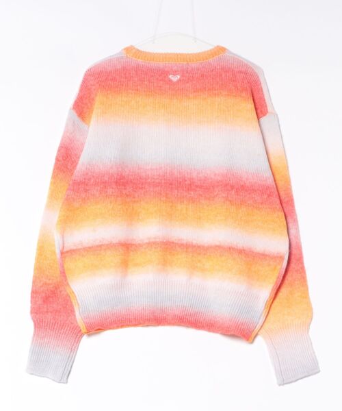 ROXY(ロキシー)の「ROXY WISH UPON クルーネックロゴニットセーター 【2026年秋冬モデル】/ロキシー(ニット/セーター・レディース・ブルー/ブラック/オレンジ・SMALL/MEDIUM/LARGE)」の4枚目の写真