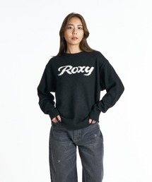 ROXY WISH UPON クルーネックロゴニットセーター 【2026年秋冬モデル】/ロキシー