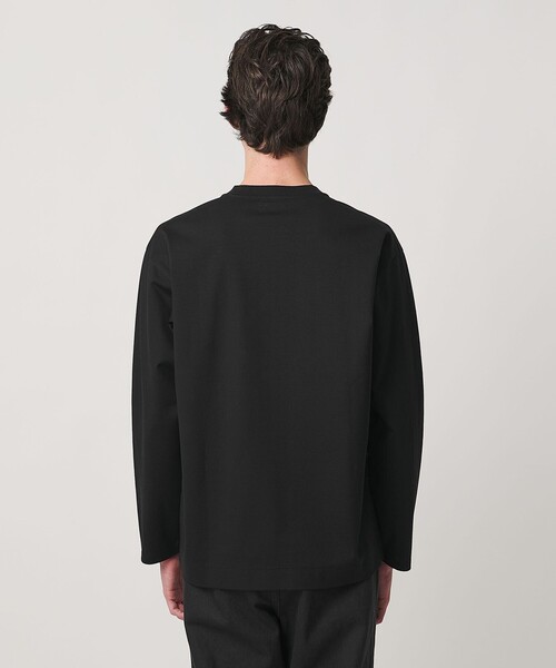 UNITED ARROWS（ユナイテッドアローズ）の「ポンチ ロングスリーブ Tシャツ デオドラント 抗菌防臭 接触冷感（Tシャツ/カットソー・メンズ・ブラック/ホワイト・S/M/L/XL）」の12枚目の写真