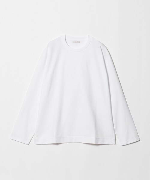 UNITED ARROWS（ユナイテッドアローズ）の「ポンチ ロングスリーブ Tシャツ デオドラント 抗菌防臭 接触冷感（Tシャツ/カットソー・メンズ・ブラック/ホワイト・S/M/L/XL）」の13枚目の写真