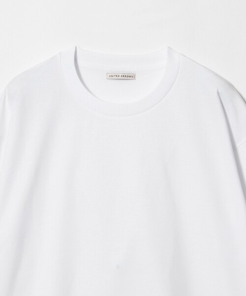 UNITED ARROWS（ユナイテッドアローズ）の「ポンチ ロングスリーブ Tシャツ デオドラント 抗菌防臭 接触冷感（Tシャツ/カットソー・メンズ・ブラック/ホワイト・S/M/L/XL）」の14枚目の写真