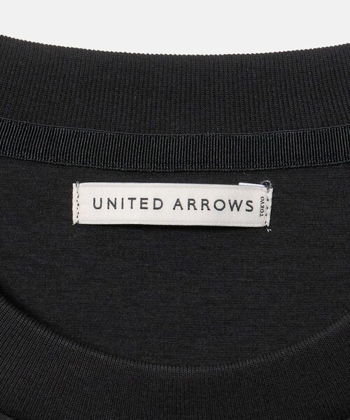 UNITED ARROWS（ユナイテッドアローズ）の「ポンチ ロングスリーブ Tシャツ デオドラント 抗菌防臭 接触冷感（Tシャツ/カットソー・メンズ・ブラック/ホワイト・S/M/L/XL）」の21枚目の写真