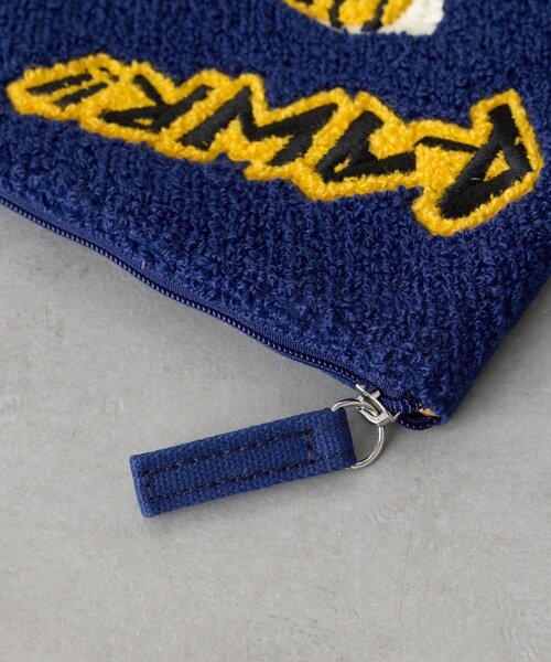 BIRTHDAY BAR(バースデイバー)の「animal sagara embroidery pouch サガラ刺繍ポーチ(ポーチ・レディース・ネイビー/グリーン・0)」の6枚目の写真