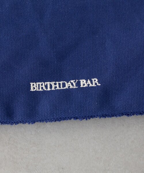 BIRTHDAY BAR(バースデイバー)の「animal sagara embroidery pouch サガラ刺繍ポーチ(ポーチ・レディース・ネイビー/グリーン・0)」の8枚目の写真