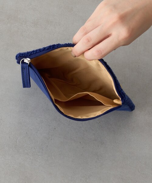 BIRTHDAY BAR(バースデイバー)の「animal sagara embroidery pouch サガラ刺繍ポーチ(ポーチ・レディース・ネイビー/グリーン・0)」の10枚目の写真