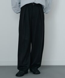 〈WEB限定〉【Nuition】ニュアンスカーブダンボールパンツ