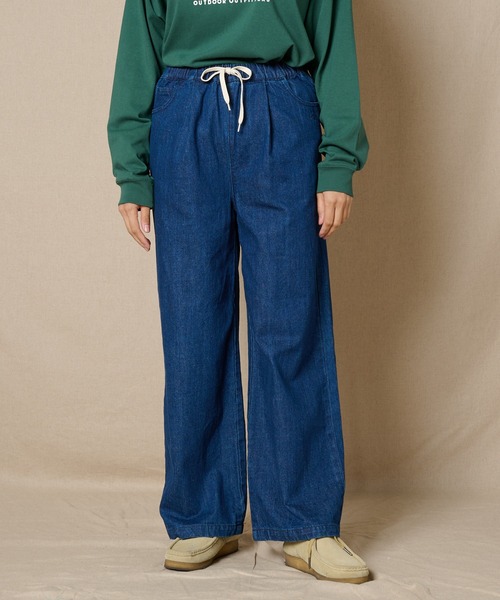 Eddie Bauer(エディーバウアー)の「キャンプデニム イージーパンツ(デニムパンツ・レディース・ネイビー/スカイブルー/ダークネイビー・XL/S/M/L)」の2枚目の写真