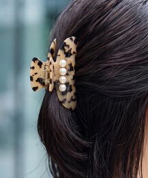 STYLE DELI（スタイルデリ）の「【DELI by】クラシックパールバンスクリップ（バレッタ/ヘアクリップ）」