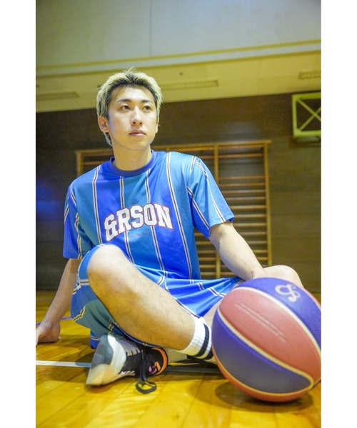 &RSON(アンダーソン)の「STANDARD LOGO T-SHIRTS/吸水速乾 接触冷感 ロゴTシャツ(Tシャツ/カットソー・メンズ・ブルー系その他/マルチ/ライトグレー/ブラック・M/XXL/XL/L/S)」の13枚目の写真