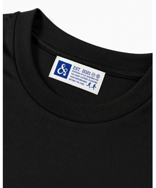 &RSON(アンダーソン)の「STANDARD LOGO T-SHIRTS/吸水速乾 接触冷感 ロゴTシャツ(Tシャツ/カットソー・メンズ・ブルー系その他/マルチ/ライトグレー/ブラック・M/XXL/XL/L/S)」の16枚目の写真