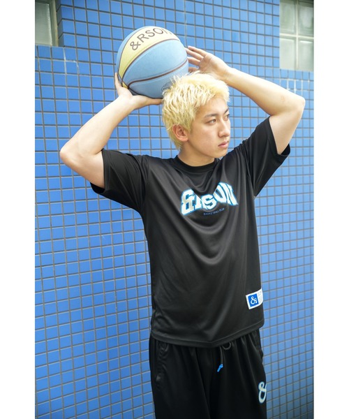 &RSON(アンダーソン)の「STANDARD LOGO T-SHIRTS/吸水速乾 接触冷感 ロゴTシャツ(Tシャツ/カットソー・メンズ・ブルー系その他/マルチ/ライトグレー/ブラック・M/XXL/XL/L/S)」の11枚目の写真