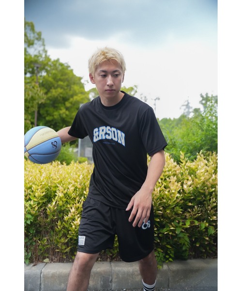&RSON(アンダーソン)の「STANDARD LOGO T-SHIRTS/吸水速乾 接触冷感 ロゴTシャツ(Tシャツ/カットソー・メンズ・ブルー系その他/マルチ/ライトグレー/ブラック・M/XXL/XL/L/S)」の5枚目の写真