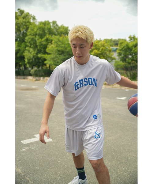 &RSON(アンダーソン)の「STANDARD LOGO T-SHIRTS/吸水速乾 接触冷感 ロゴTシャツ(Tシャツ/カットソー・メンズ・ブルー系その他/マルチ/ライトグレー/ブラック・M/XXL/XL/L/S)」の21枚目の写真