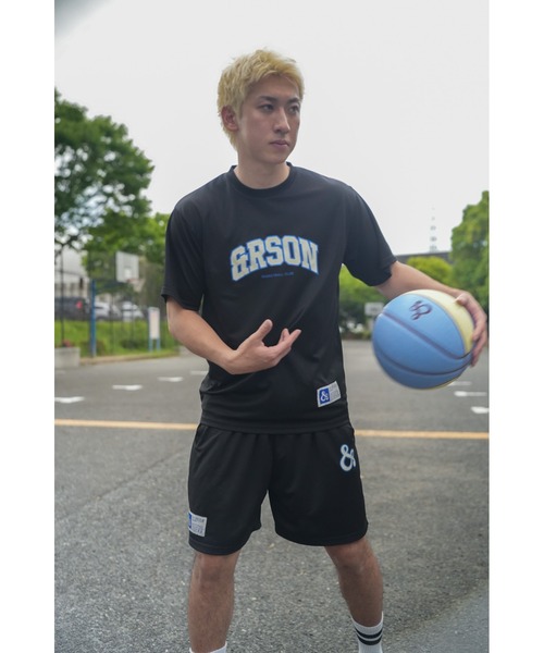 &RSON(アンダーソン)の「STANDARD LOGO T-SHIRTS/吸水速乾 接触冷感 ロゴTシャツ(Tシャツ/カットソー・メンズ・ブルー系その他/マルチ/ライトグレー/ブラック・M/XXL/XL/L/S)」の8枚目の写真