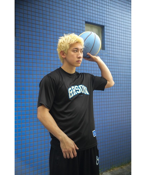 &RSON(アンダーソン)の「STANDARD LOGO T-SHIRTS/吸水速乾 接触冷感 ロゴTシャツ(Tシャツ/カットソー・メンズ・ブルー系その他/マルチ/ライトグレー/ブラック・M/XXL/XL/L/S)」の10枚目の写真