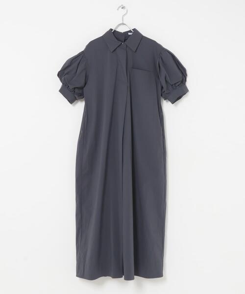 URBAN RESEARCH ROSSO WOMEN(アーバンリサーチ ロッソ)の「『別注』ELENDEEK×ROSSO FORM SHIRT ONEPIECE(ワンピース・レディース・チャコールグレー/ベージュ/グレー・1)」の17枚目の写真
