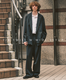 417 EDIFICE（フォーワンセブンエディフィス）の「T/Rツイル ダブルワイドセットアップ（スーツセット）」