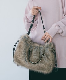 チェーンドロストフェイクファーBAG/1080967