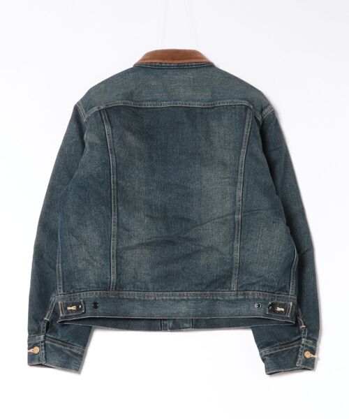 Lee（リー）の「STORM RIDER DENIM / ストームライダー（デニムジャケット・メンズ・ブルー/インディゴブルー・MEDIUM/LARGE/X-LARGE/SMALL）」の3枚目の写真