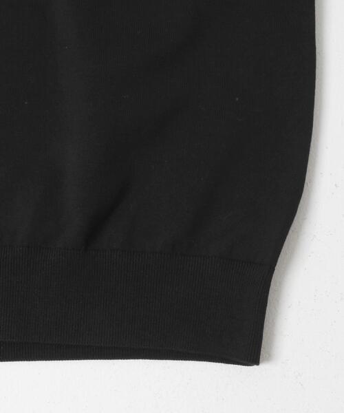 URBAN RESEARCH DOORS(アーバンリサーチドアーズ)の「LIFE STYLE TAILOR ハイゲージクルーネック長袖ニット(シャツ/ブラウス・メンズ・グリーン/ブラック/グレー系その他・MEDIUM/LARGE)」の5枚目の写真