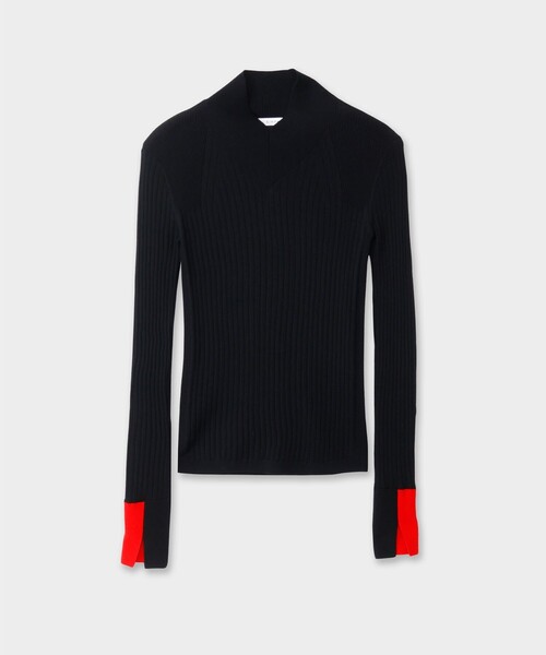 CINOH(チノ)の「【CINOH/チノ】15.5 MICRON WOOL SOFT V-NECK KNIT/ウールソフトVネックニット(ニット/セーター・レディース・ピンク/ベージュ/ダークグレー/ブラック・38)」の1枚目の写真