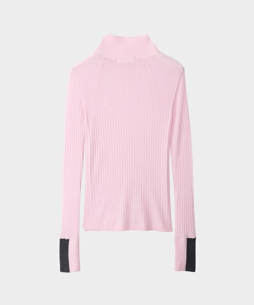 CINOH(チノ)の「【CINOH/チノ】15.5 MICRON WOOL SOFT V-NECK KNIT/ウールソフトVネックニット(ニット/セーター・レディース・ピンク/ベージュ/ダークグレー/ブラック・38)」の20枚目の写真