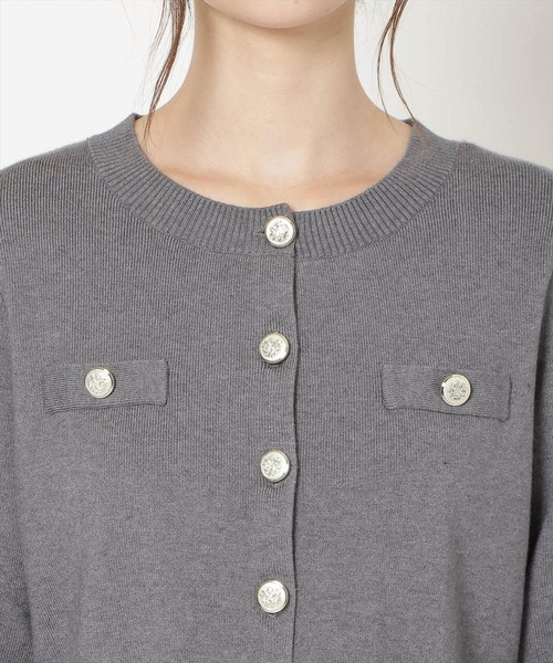 WILLSELECTION(ウィルセレクション)の「ランダムヘムドッキングカーディガン(カーディガン/ボレロ・レディース・ブラック/ベージュ/ピンク/グレー・FREE)」の18枚目の写真