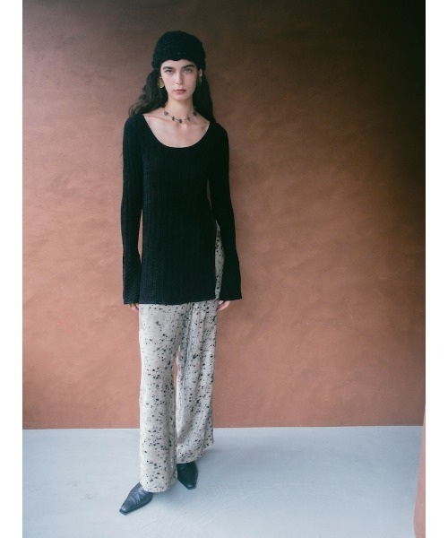 Ruh Dhan(ルーダン)の「Botanical Dye Velour Pants(その他パンツ・レディース・ブラウン/グレー/アイボリー・FREE)」の8枚目の写真