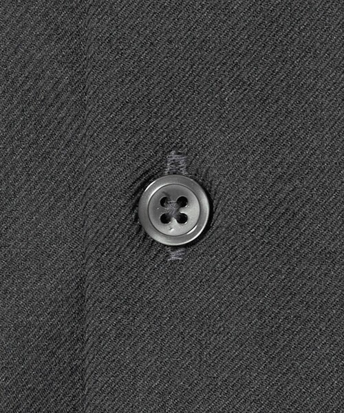 A DAY IN THE LIFE UNITED ARROWS（アデイインザライフユナイテッドアローズ）の「ウールライク カルゼ リラックス レギュラーカラーシャツ＜A DAY IN THE LIFE＞（シャツ/ブラウス・メンズ・ナチュラル/ブラック/ダークグレー・S/M/L）」の8枚目の写真