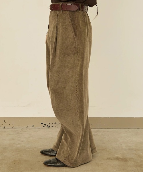 I'm here:(アイムヒアー)の「【I'm here】TWIST CORDUROY PANTS(その他パンツ・メンズ・ライトベージュ/グレー/ブラウン・L/M)」の14枚目の写真