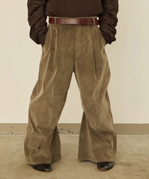 I'm here:(アイムヒアー)の「【I'm here】TWIST CORDUROY PANTS(その他パンツ・メンズ・ライトベージュ/グレー/ブラウン・L/M)」の12枚目の写真