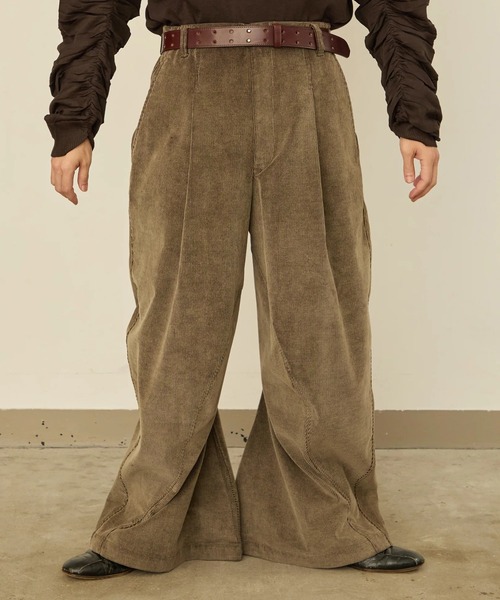 I'm here:(アイムヒアー)の「【I'm here】TWIST CORDUROY PANTS(その他パンツ・メンズ・ライトベージュ/グレー/ブラウン・L/M)」の11枚目の写真