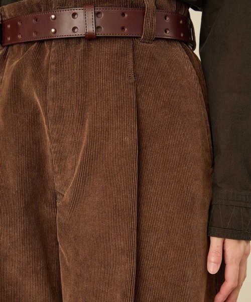 I'm here:(アイムヒアー)の「【I'm here】TWIST CORDUROY PANTS(その他パンツ・メンズ・ライトベージュ/グレー/ブラウン・L/M)」の19枚目の写真
