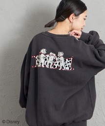 JEANS FACTORY Clothes（ジーンズファクトリークローズ）の「[Jeans Factory Clothes/ジーンズファクトリークローズ] フロッキープリント キャラクターダメージスウェット / ディズニー（スウェット）」