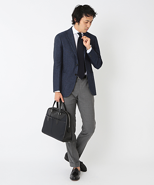 BRILLA per il gusto（ブリッラペルイルグースト）の「Brilla per il gusto / リネンカッタウェイ（ALBINI社FABRIC)（シャツ/ブラウス・メンズ・ホワイト/ナチュラル/ダークブラウン/ネイビー・X-LARGE/MEDIUM/LARGE/X-SMALL/SMALL）」の5枚目の写真