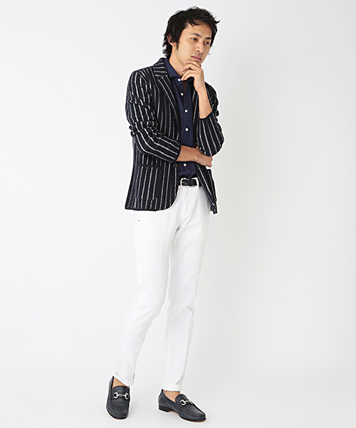 BRILLA per il gusto（ブリッラペルイルグースト）の「Brilla per il gusto / リネンカッタウェイ（ALBINI社FABRIC)（シャツ/ブラウス・メンズ・ホワイト/ナチュラル/ダークブラウン/ネイビー・X-LARGE/MEDIUM/LARGE/X-SMALL/SMALL）」の8枚目の写真