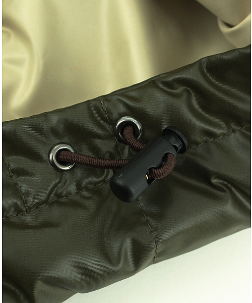 SHIPS KIDS（シップスキッズ）の「SHIPS KIDS:ダウン ジャケット (baby)（ダウンジャケット/コート・キッズ・オリーブ/グレー・80/90）」の5枚目の写真