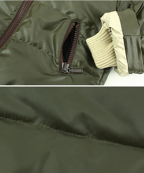 SHIPS KIDS（シップスキッズ）の「SHIPS KIDS:ダウン ジャケット (baby)（ダウンジャケット/コート・キッズ・オリーブ/グレー・80/90）」の7枚目の写真