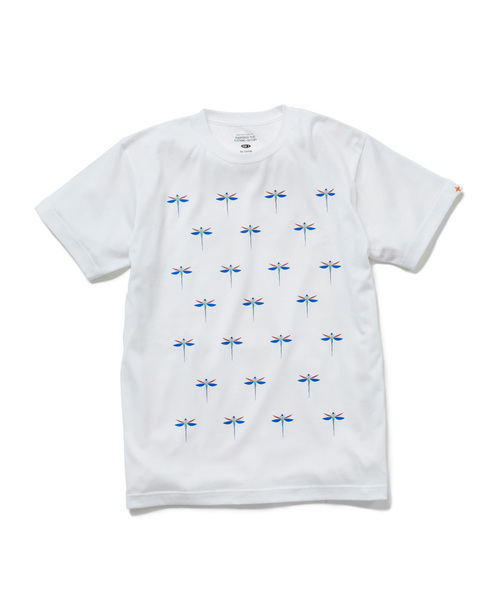 HEAD PORTER（ヘッドポーター）の「DRAGONFLY TEE（Tシャツ/カットソー・メンズ・ホワイト/ブラック・X-LARGE/SMALL/LARGE/MEDIUM）」の2枚目の写真