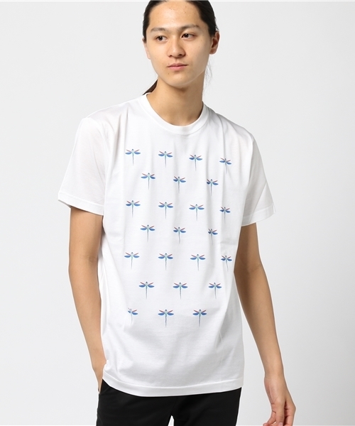 HEAD PORTER（ヘッドポーター）の「DRAGONFLY TEE（Tシャツ/カットソー・メンズ・ホワイト/ブラック・X-LARGE/SMALL/LARGE/MEDIUM）」の3枚目の写真
